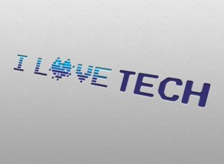 I love tech - Logo
